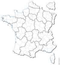 Régions et départements de France