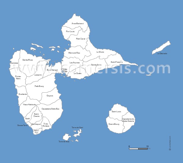 carte-commune-guadeloupe