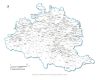 carte des villes et villages de l' Ariège