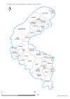 carte des villes et villages des  Hauts-de-Seine