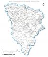 carte des villes et villages des  Yvelines
