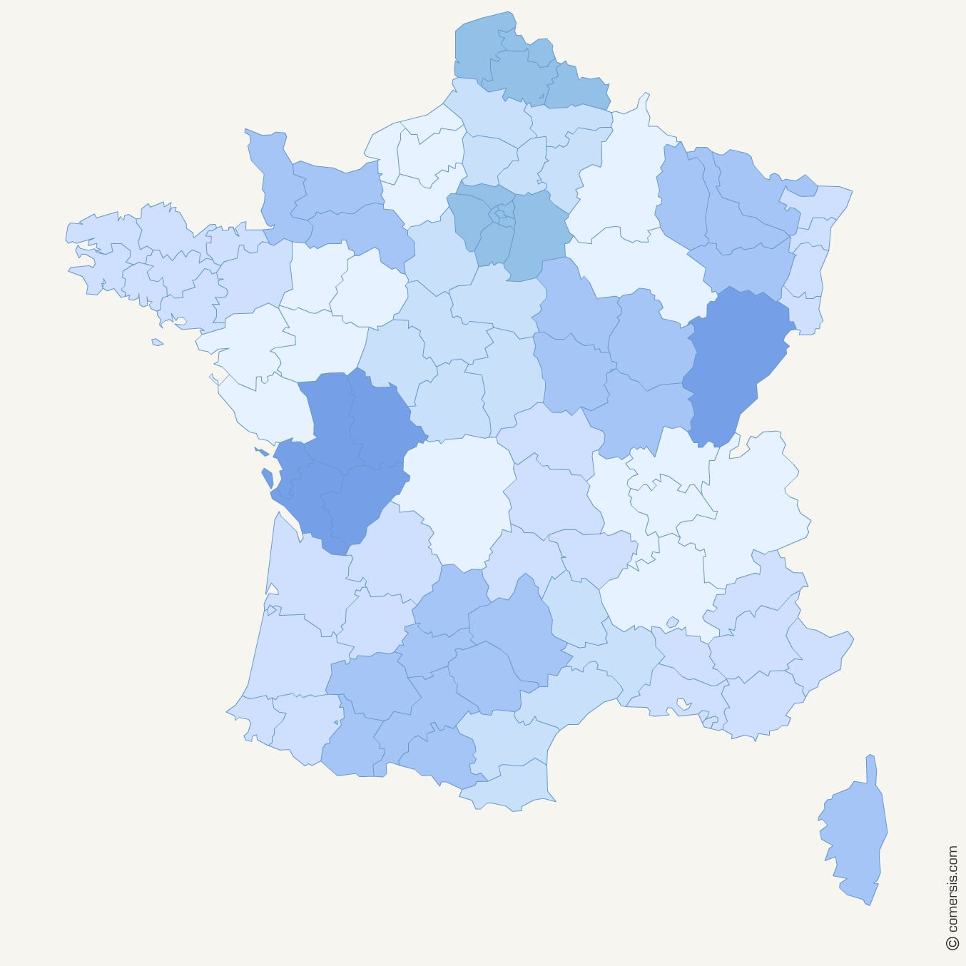 carte de france vectorielle gratuite Carte de France gratuite