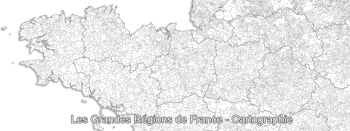 Nouveau cartographie des grandes régions de France