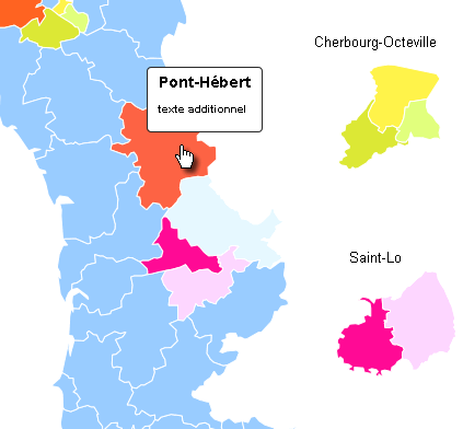 Carte interactive des nouveaux cantons de l'Isère