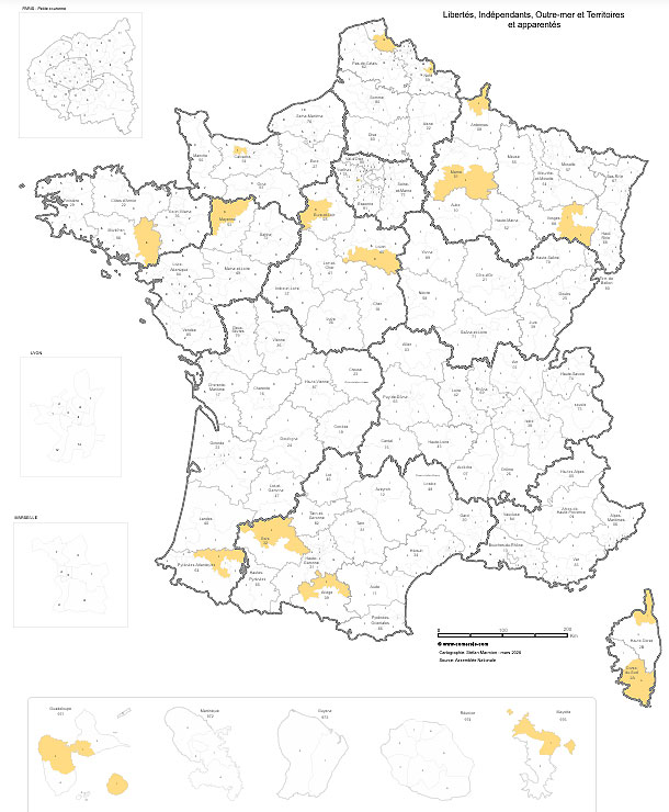 groupe Libertés, Indépendants, Outre-mer et Territoires en France