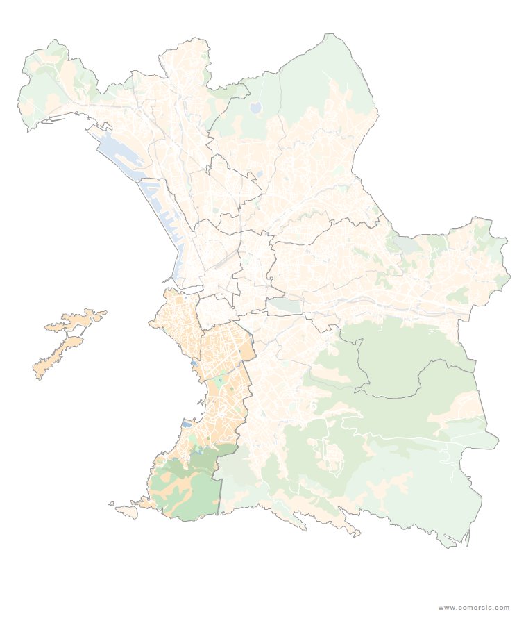 Carte 2e circonscription des Bouches-du-Rhône