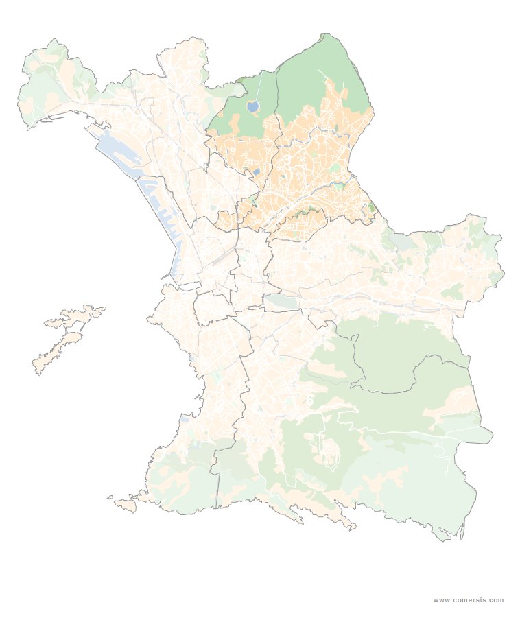 Carte 3e circonscription des Bouches-du-Rhône