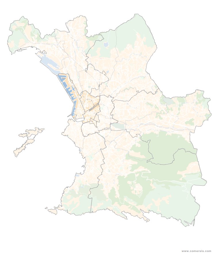Carte 4e circonscription des Bouches-du-Rhône