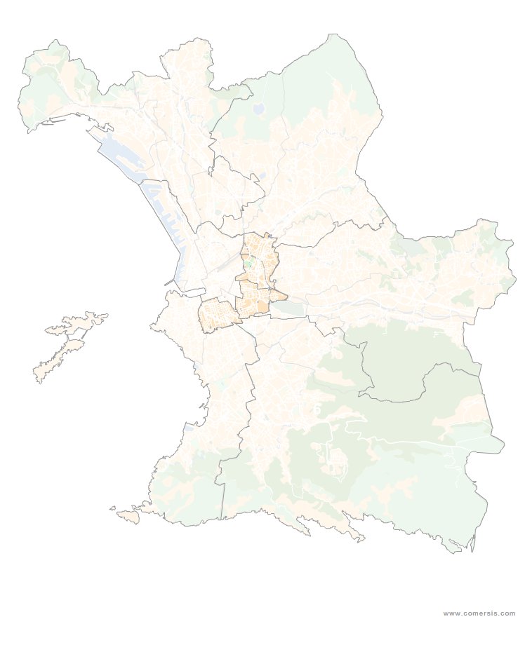 Carte 5e circonscription des Bouches-du-Rhône