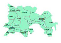 Carte 1re circonscription du Calvados