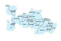 Carte 2e circonscription du Calvados