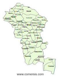 Carte 4e circonscription du Bas-Rhin