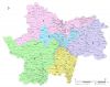 Carte circonscriptions de  Saône-et-Loire