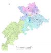 Carte circonscriptions de la  Haute-Garonne
