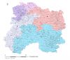 Carte circonscriptions de la  Marne