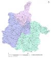 Carte circonscriptions des  Ardennes