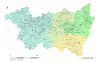 Carte circonscriptions des  Vosges