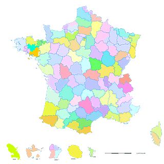 territoires de santé en France
