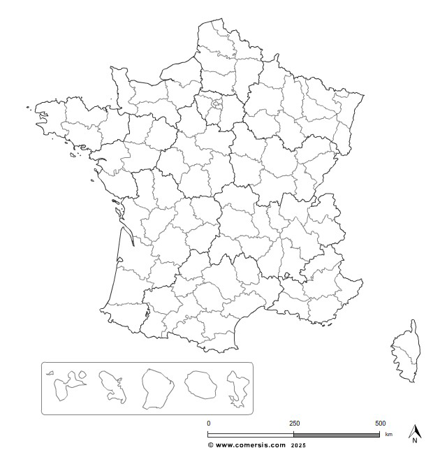 Carte De France Vierge D partement Info Cart De France Vierge Carte De France Vierge D partement Info Cart De France Vierge