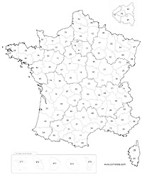 Régions et départements de France 2016