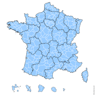Zones d'emploi en France