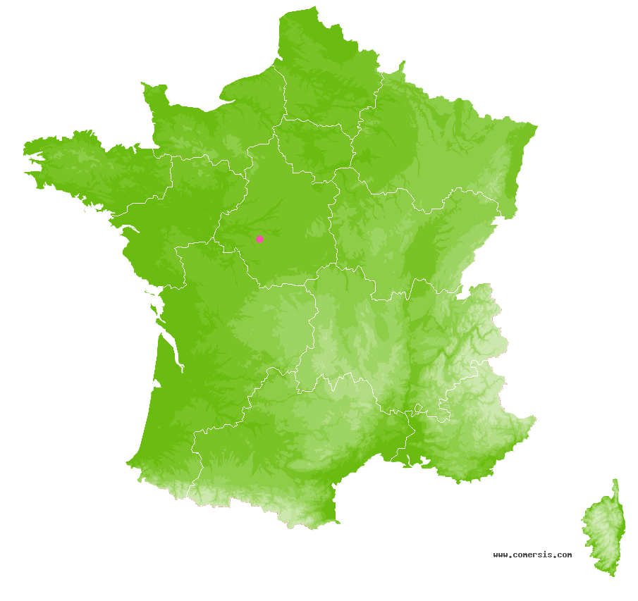 CARTE DE LIèGE : Situation géographique et population de Liège, code postal  37460