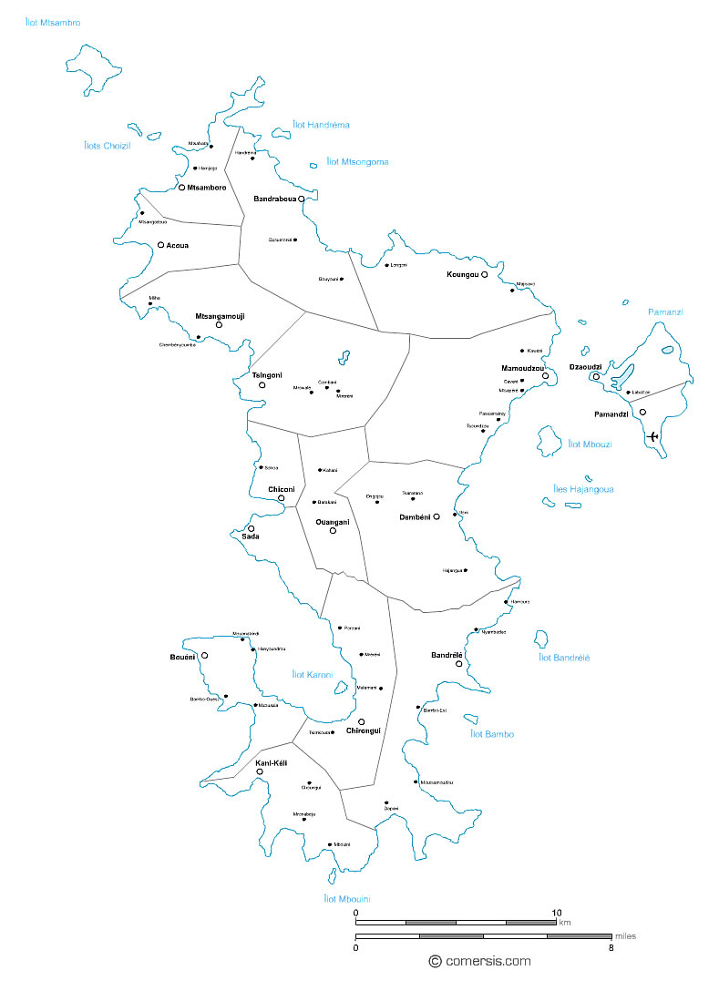 Ajouter au panier communes de  Mayotte - 976