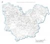 carte des villes et villages de l' Eure