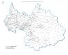 carte des villes et villages de la  Savoie